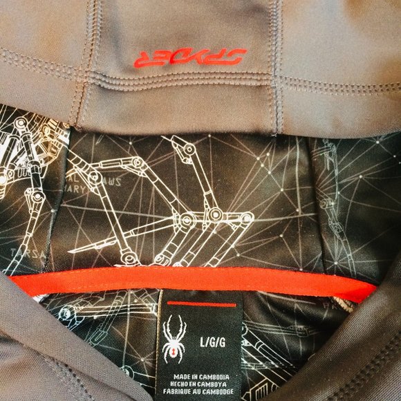 Spyder Dry Web Robotic Spider Graphic Print Hoodie - Picture 5 of 5